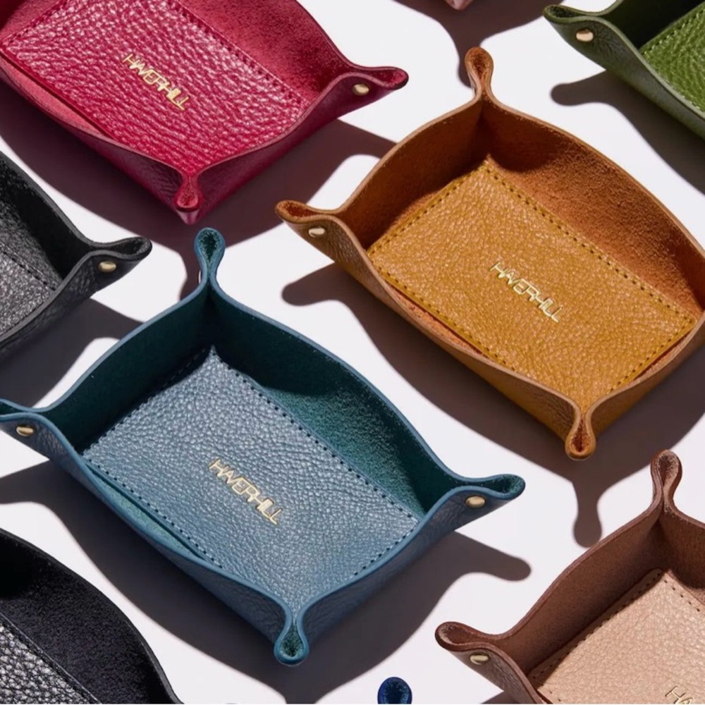 Premium Leather Jewelry Tray